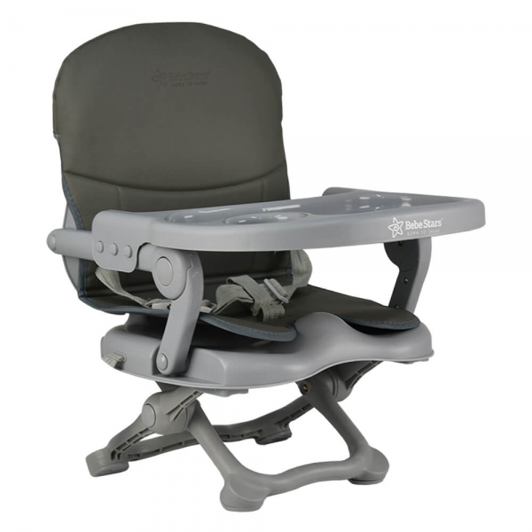 Bebe stars Καρεκλάκι Φαγητού-Ταξιδιού Booster Tasty Grey 895-186