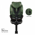 Bebe stars Κάθισμα Αυτοκινήτου i-Apex i-Size 360° Green 916-176