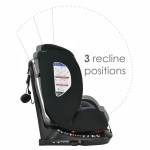Bebe stars Κάθισμα Αυτοκινήτου Epic Isofix i-Size 360° Black 921-188