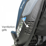 Bebe stars Κάθισμα Αυτοκινήτου Imola 360° Isofix i-Size 40cm έως 150cm Marine Blue 923-184