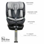 Bebe stars Κάθισμα Αυτοκινήτου Nobile i-Size 360° Ice Grey 924-188
