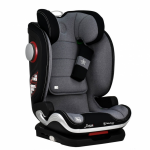 Bebe Stars Κάθισμα Αυτοκινήτου Leon Plus i-Size 360° Isofix 100cm έως 150cm Grey 944-186