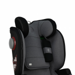 Bebe Stars Κάθισμα Αυτοκινήτου Leon Plus i-Size 360° Isofix 100cm έως 150cm Grey 944-186