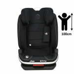 Bebe Stars Κάθισμα Αυτοκινήτου Leon Plus i-Size 360° Isofix 100cm έως 150cm Black 944-188