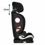 Bebe Stars Κάθισμα Αυτοκινήτου Leon Plus i-Size 360° Isofix 100cm έως 150cm Black 944-188
