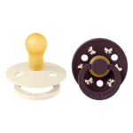 Bibs Πιπίλα Colour Round Latex No1 Σετ πιπίλες 2τμχ στρογγυλή ivory blum 11027102 Bibs Πιπίλα Colour Round Latex No1 Σετ πιπίλες 2τμχ στρογγυλή ivory blum 11027102