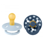 Bibs Σετ Πιπίλες Studio No1 Blue/Steel Blue 0+m 11034104