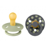 Bibs Σετ Πιπίλες Studio Dot No1 Sage/Iron 0+m 11034105 Bibs Σετ Πιπίλες Studio Dot No1 Sage/Iron 0+m 11034105