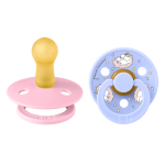 Bibs Πιπίλες Moomins No 2 colour Σετ πιπίλες 2τμχ sailing nordic baby pink hush mix 12033101