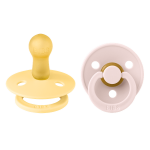 Bibs Πιπίλες Colour Round 2τμχ Latex No2 6m+ Dusky Butter Petal 120463 Bibs Πιπίλες Colour Round 2τμχ Latex No2 6m+ Dusky Butter Petal 120463