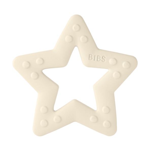 Bibs Μασητικός Κρίκος Οδοντοφυΐας Bitie Star Ivory 3000216