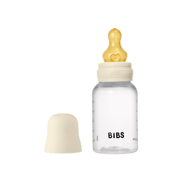 Bibs Μπιμπερό Πλαστικό Latex 150ml Ivory 5016216