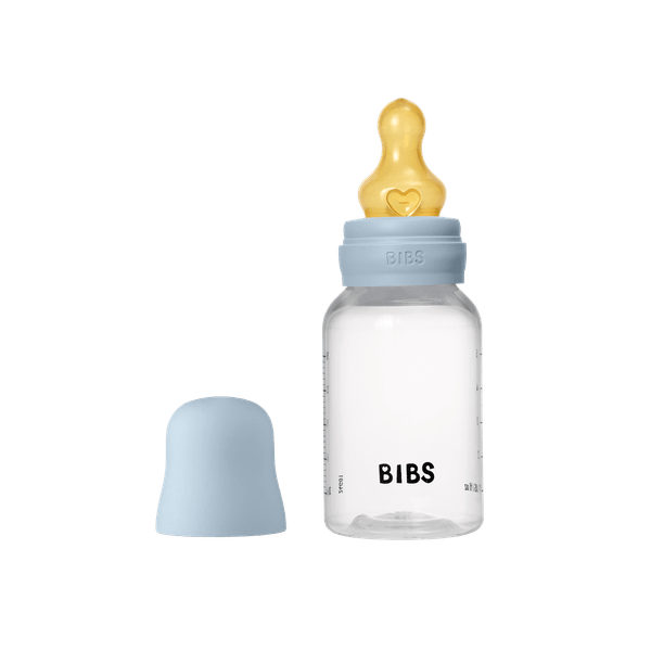 Bibs Μπιμπερό Πλαστικό Latex 150ml Baby Blue 5016231