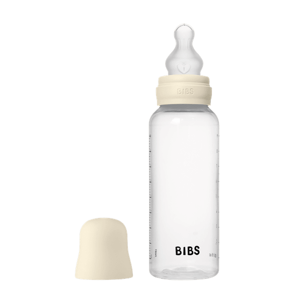 Bibs Μπιμπερό Πλαστικό Σιλικόνης 270ml Ivory 50171216