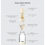 Bibs Μπιμπερό Γυάλινο 120ml Sage 5019250 Bibs Μπιμπερό Γυάλινο 120ml Sage 5019250