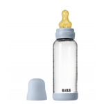 Bibs Μπιμπερό Γυάλινο 240ml Baby Blue 5020231 Bibs Μπιμπερό Γυάλινο 240ml Baby Blue 5020231