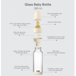 Bibs Μπιμπερό Γυάλινο 240ml Blush 5020244