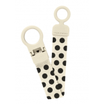 Bibs Κλιπ Πιπίλας Dot Ivory Black 950134216 Bibs Κλιπ Πιπίλας Dot Ivory Black 950134216