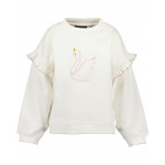 Blue Seven Μπλουζα φούτερ Λευκό 15-764702-0100