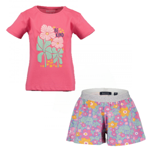 Blue Seven Σετ Μπλούζα Με Σορτς Ροζ 26-726040-4210