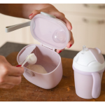 Bo Jungle Δοχείο αποθήκευσης σκόνης γάλακτος 500ml Ροζ BJ-B535010