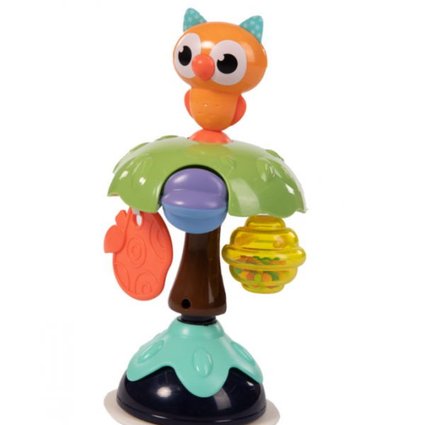 Bo Jungle Παιχνίδι απασχόλησης για το φαγητό με βεντούζα Κουκουβάγια BJ-B910810