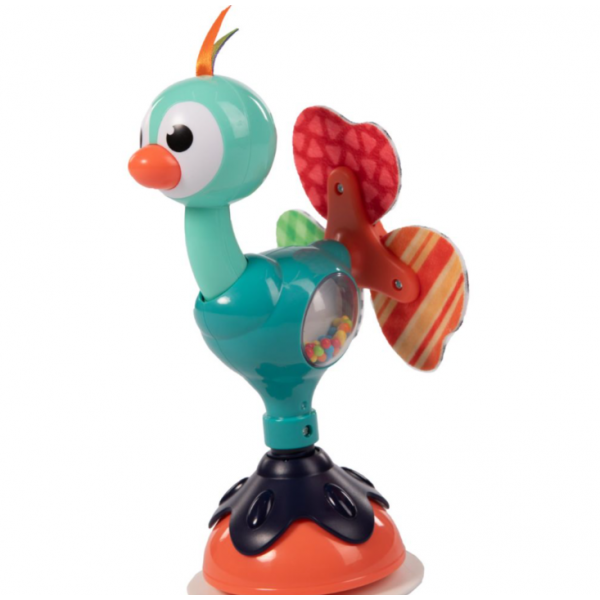 Bo Jungle Παιχνίδι απασχόλησης για το φαγητό με βεντούζα Παγώνι BJ-B910820