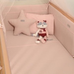 Baby Oliver Πάπλωμα Πικέ 100x140cm Σάπιο Μήλο 46-6700/452