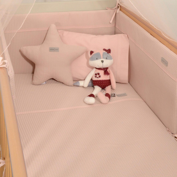 Baby Oliver Πάπλωμα Πικέ 100x140cm Σάπιο Μήλο 46-6700/452