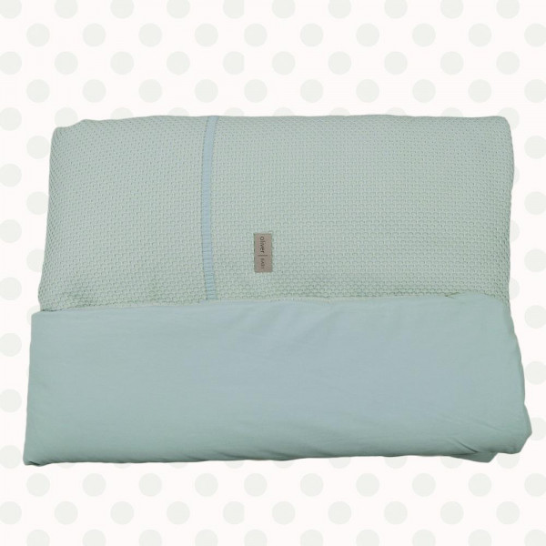 Baby Oliver Πάπλωμα Πικέ 100x140cm Μέντα 46-6700/453
