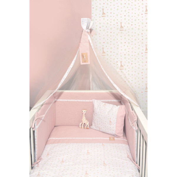 Baby Oliver Πάπλωμα & Παπλωματοθήκη Saphie La Girafe Ροζ 46-6700/502