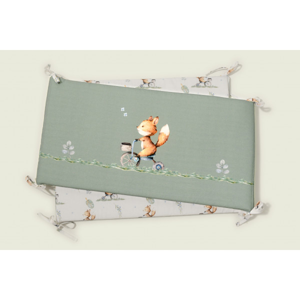 Baby Oliver Πάντα Προστασίας Κρεβατιού Μέντα 46-6702/423