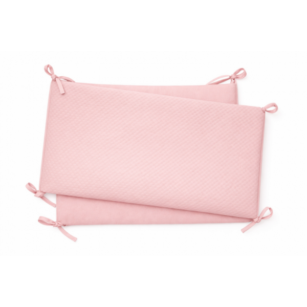 Baby Oliver Πάντα Προστασίας Κρεβατιού Πικέ Ροζ 46-6702/452