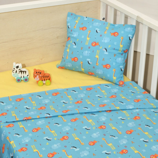 Baby Oliver Σεντόνια Κούνιας 3τμχ 110x160cm 46-6706/216