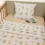 Baby Oliver Σεντόνια Κούνιας Σετ 3τεμ 110x170 με λάστιχο 46-6706/424