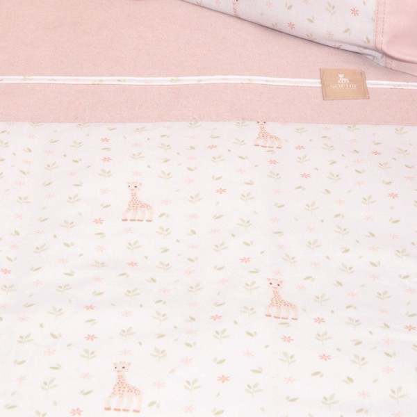 Baby Oliver Παπλωματοθήκη Mε Φερμουάρ 100x140cm Sophie La Girafe 46-6708/502