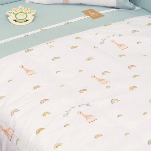 Baby Oliver Παπλωματοθήκη Mε Φερμουάρ 100x140cm Sophie La Girafe 46-6708/503