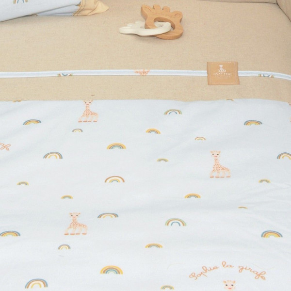 Baby Oliver Παπλωματοθήκη Mε Φερμουάρ 100x140cm Sophie La Girafe 46-6708/504