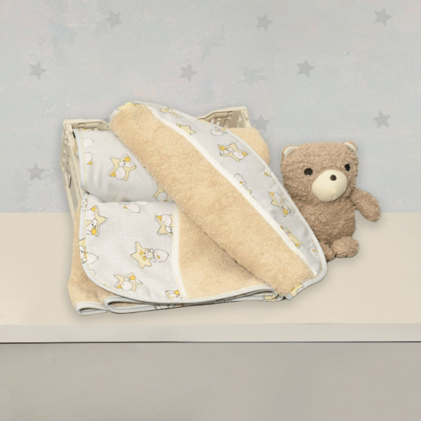 Baby Oliver Σετ Πετσέτες 2 τμχ 30x50cm και 70x120cm 46-6760/210