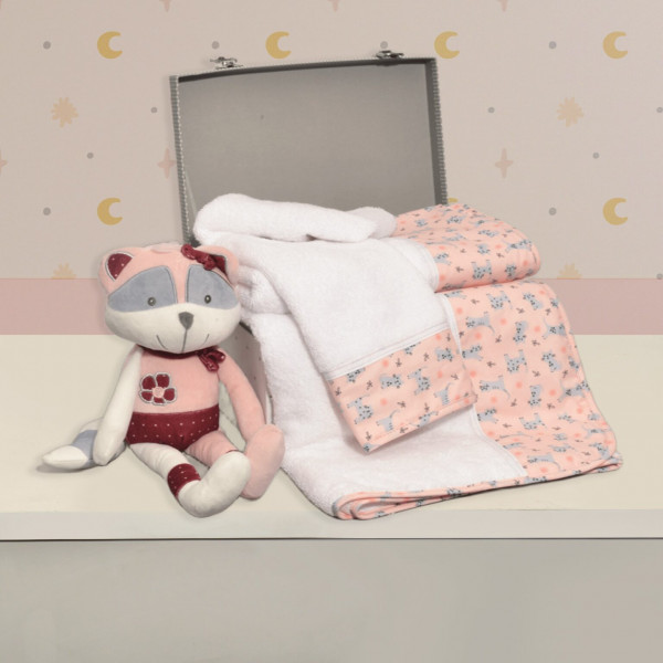 Baby Oliver Σετ Πετσέτες Εμπριμέ 2τμχ 30x50 και 70x120 46-6760/215