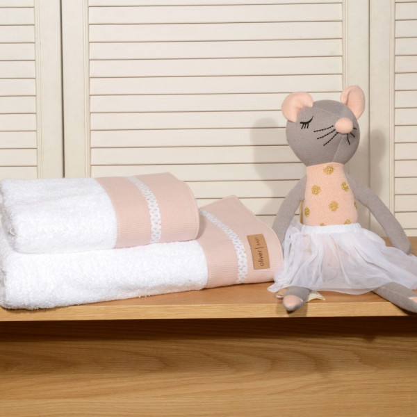 Baby Oliver Σετ Πετσέτες 2τμχ 30x50 και 70x120 46-6760/402