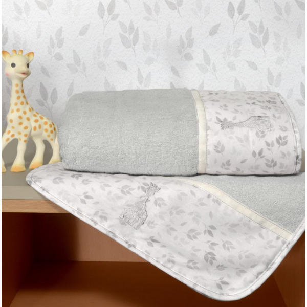 Baby Oliver Σετ Πετσέτες 2τμχ 30x50 και 70x120 Sophie La Girafe 46-6760/507