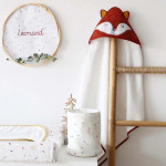 Trois Kilos Sept Μπουρνούζι Τρίγωνο Fox 75x75cm 55-8435004 Trois Kilos Sept Μπουρνούζι Τρίγωνο Fox 75x75cm 55-8435004