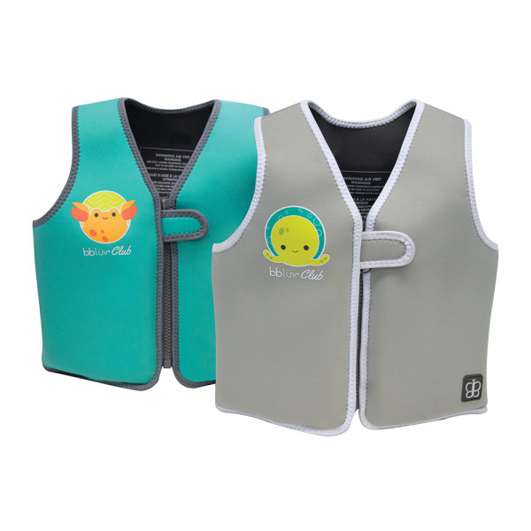 Bbluv - Γιλέκο Κολύμβησης Naj Evolutive Swim Vest Τυρκουάζ 3-6 ετών  B0166-AQ-M