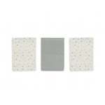 Bebejou Γάντι Μπάνιου Muslin 3 τεμ. Bohemian Garden J-305021A