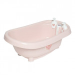 Bebejou Μπάνιο Mε Ενσωματωμένο Θερμόμετρο Νερού Leopard Pink J-6260123
