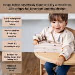 Bibado Βρεφική Σαλιάρα με μακρύ μανίκι Forest Friends BR78061