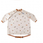 Bibado Βρεφική Σαλιάρα με μακρύ μανίκι Forest Friends BR78061