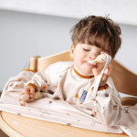 Bibado Βρεφική Σαλιάρα με μακρύ μανίκι Forest Friends BR78061