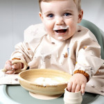 Bibado Βρεφική Σαλιάρα με μακρύ μανίκι Forest Friends BR78061